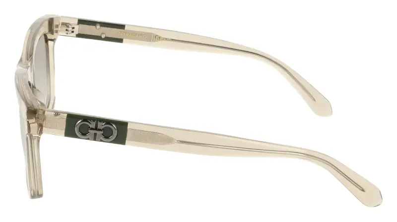 Ferragamo Occhiali da sole Uomo Marrone 4198789 miniatura 3