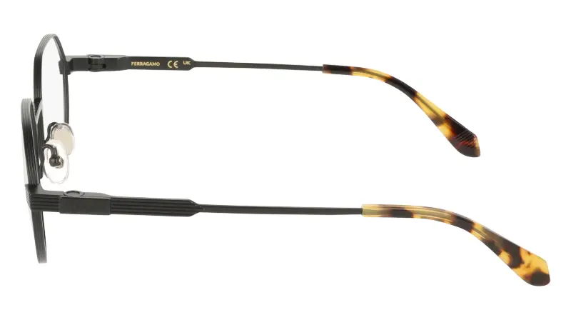 Uomo Ferragamo SF2605 002 Montature da vista Titanio Nero Squadrata Normale miniatura 3