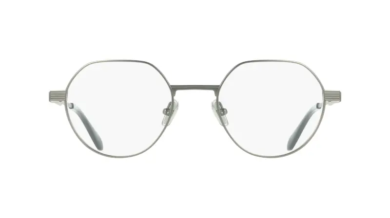 Uomo Ferragamo SF2605 071 Montature da vista Titanio Rutenio Squadrata Normale miniatura 2