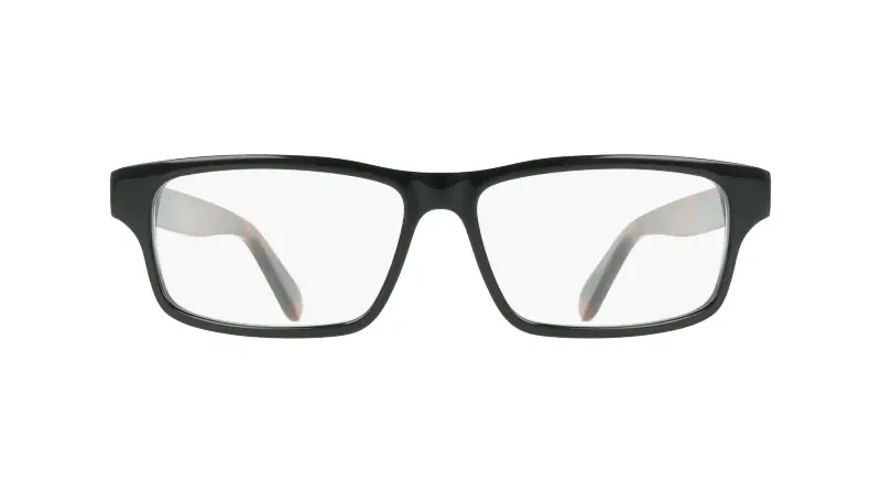 Uomo Ferragamo SF3061 001 Montature da vista Acetato Nero Squadrata Normale miniatura 2
