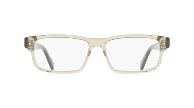 Uomo Ferragamo SF3061 278 Montature da vista Acetato Beige Squadrata Normale miniatura 2