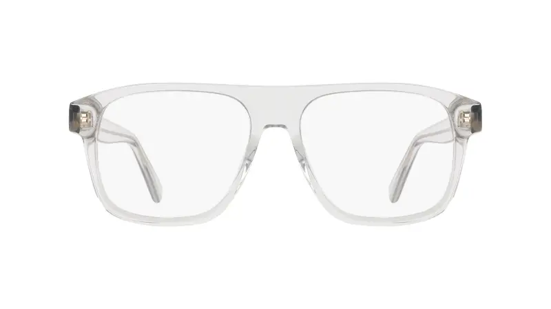 Uomo Ferragamo SF3063 050 Montature da vista Acetato Grigio Squadrata Normale miniatura 2