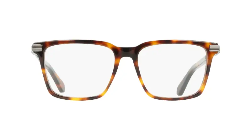 Uomo Ferragamo SF3065 240 Montature da vista Acetato Havana Squadrata Normale miniatura 2