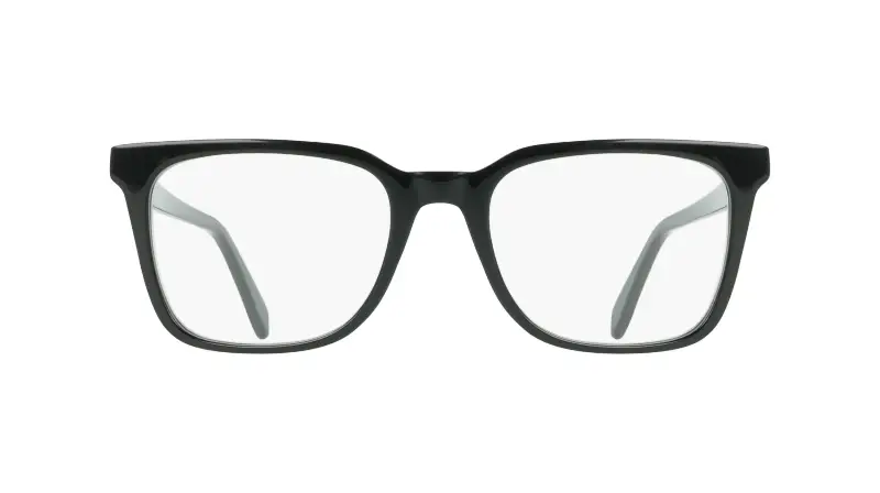 Uomo Ferragamo SF3067 001 Montature da vista Acetato Nero Squadrata Normale miniatura 2