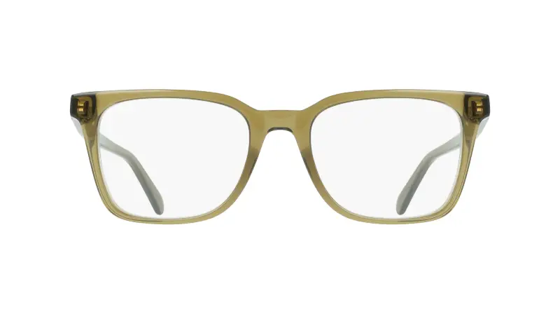Uomo Ferragamo SF3067 320 Montature da vista Acetato Verde Squadrata Normale miniatura 2
