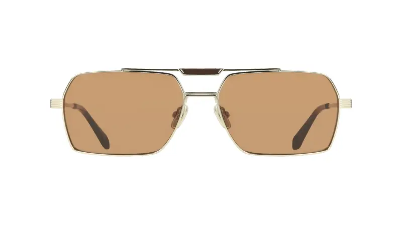 Ferragamo Occhiali da sole Uomo Marrone 4311936 miniatura 2