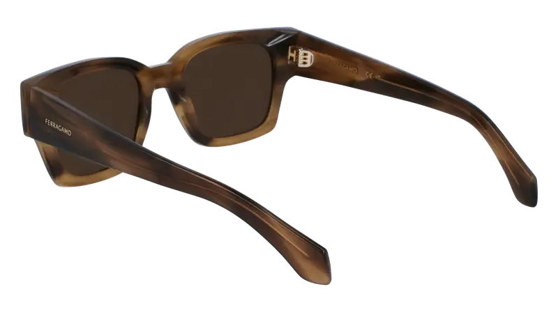 Ferragamo Occhiali da sole Uomo Verde 872964 miniatura 2