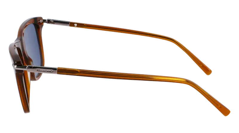 Ferragamo Occhiali da sole Uomo Marrone 872864 miniatura 3