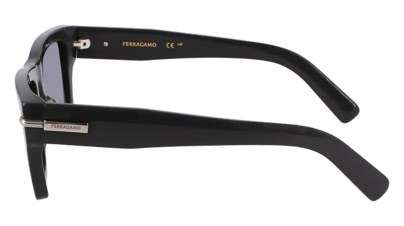 Ferragamo Occhiali da sole Uomo Grigio 872791 miniatura 3