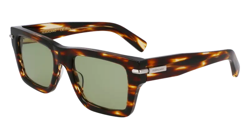 Ferragamo Occhiali da sole Uomo Marrone 872794