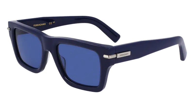 Ferragamo Occhiali da sole Uomo Blu 872850