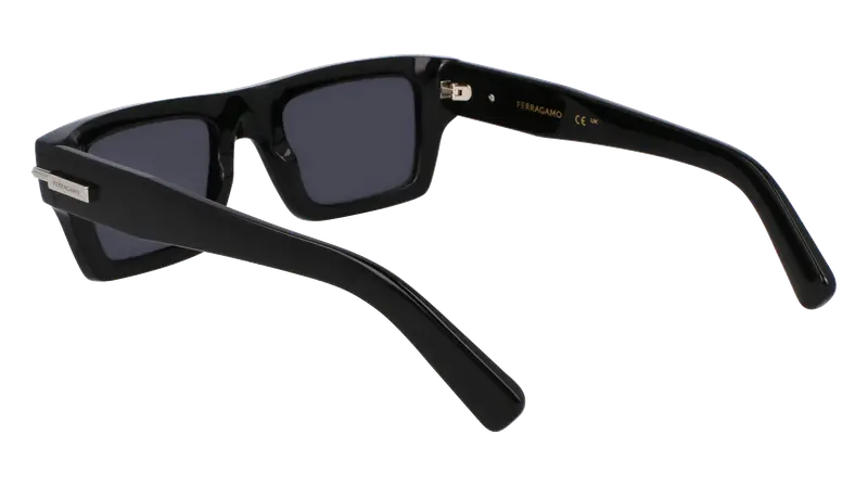 Ferragamo Occhiali da sole Uomo Nero 872801 miniatura 2