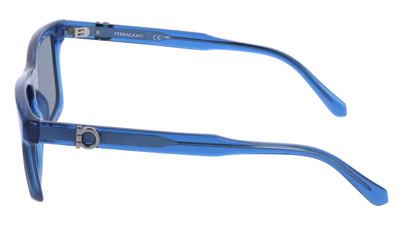 Ferragamo Occhiali da sole Uomo Blu 876684 miniatura 2