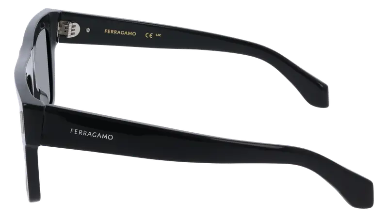 Ferragamo Occhiali da sole Uomo Nero 876024 miniatura 2