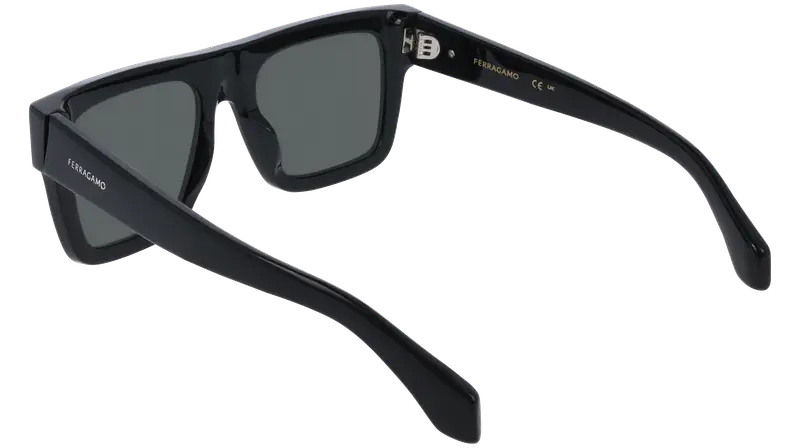 Ferragamo Occhiali da sole Uomo Nero 876024 miniatura 3