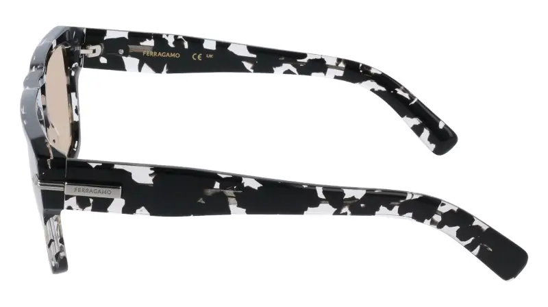 Ferragamo Occhiali da sole Uomo Marrone 4198373 miniatura 3