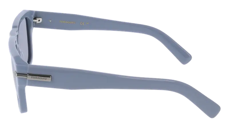 Ferragamo Occhiali da sole Uomo Azzurro 876272 miniatura 2