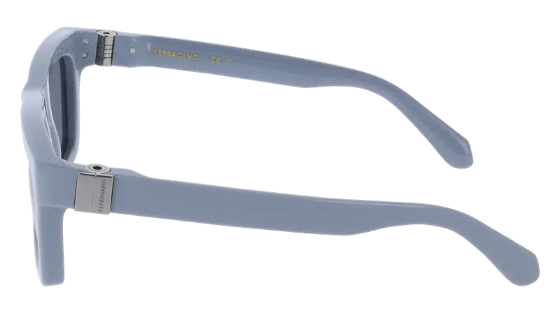 Ferragamo Occhiali da sole Uomo Azzurro 876848 miniatura 2