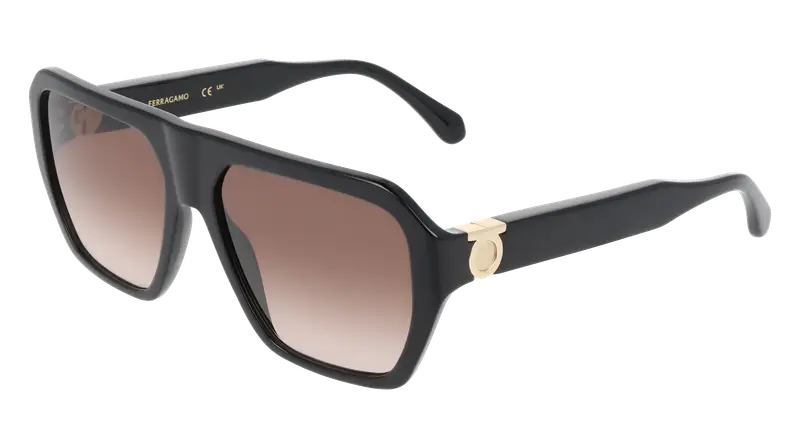 Ferragamo Occhiali da sole Uomo Nero 876900
