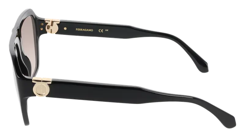 Ferragamo Occhiali da sole Uomo Marrone 876900 miniatura 2