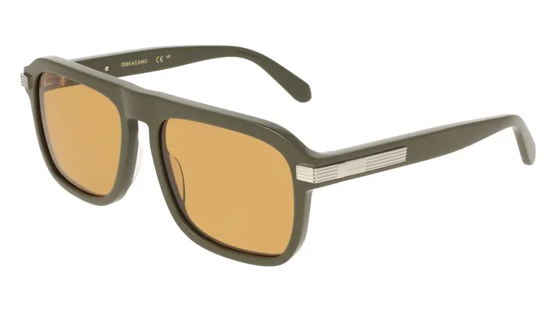 Ferragamo Occhiali da sole Uomo Verde 2311429