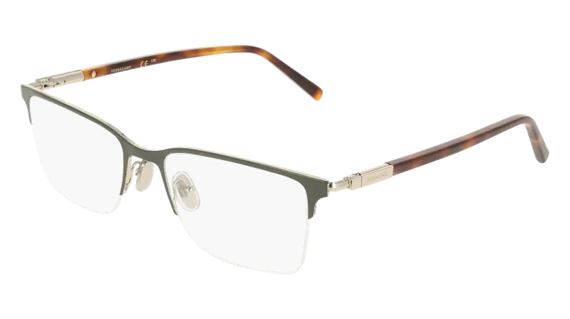 Ferragamo Uomo SF2238 322 Montature da vista Metallo   Squadrata Normale