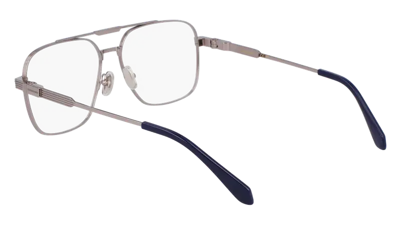 Ferragamo Uomo SF2591 021 Montature da vista Titanio Rutenio Squadrata Normale miniatura 2