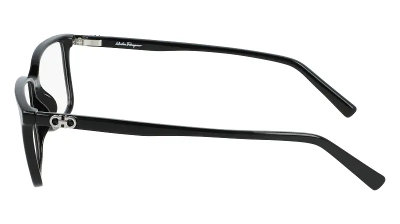 Uomo SF2894 001 Montature da vista Iniettato Nero Squadrata Normale Normale miniatura 3