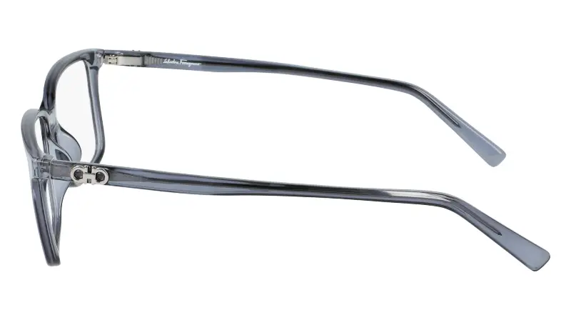 Uomo SF2894 057 Montature da vista Iniettato Grigio Squadrata Normale Normale miniatura 3