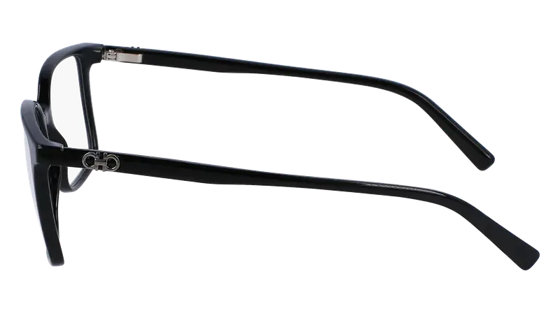 Ferragamo Uomo SF2954 001 Montature da vista Iniettato Nero Squadrata Normale Normale miniatura 3