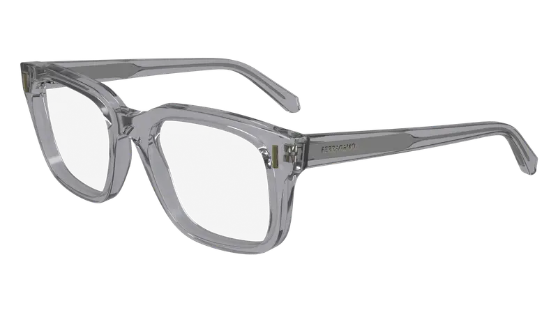 Ferragamo Uomo SF2996 050 Montature da vista Acetato Grigio  Squadrata Normale Normale