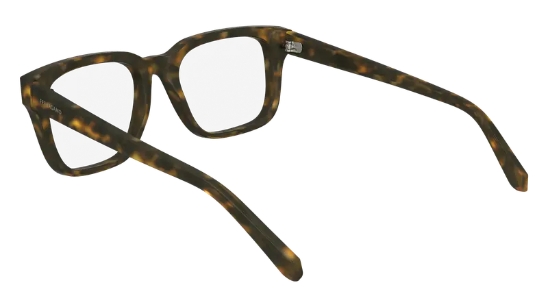 Ferragamo Uomo SF2996 242 Montature da vista Acetato Havana Squadrata Normale Normale miniatura 2