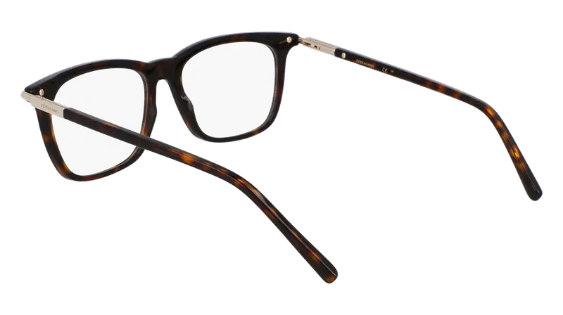 Ferragamo Uomo SF3007 242 Montature da vista Acetato Havana Squadrata Normale miniatura 2