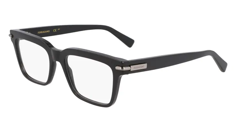 Uomo SF3014 019 Montature da vista Acetato Grigio Squadrata Normale