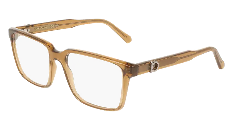 Ferragamo Uomo SF3028E 278 Montature da vista  Beige  Squadrata Normale