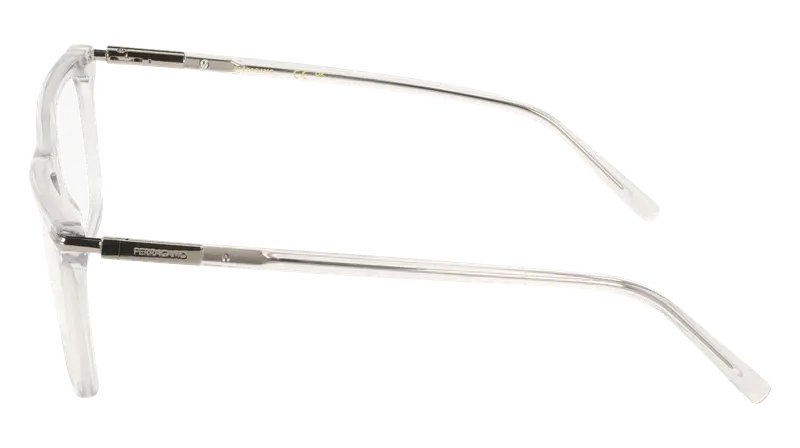 Ferragamo Uomo SF3037 050 Montature da vista Acetato Grigio Squadrata Normale miniatura 2