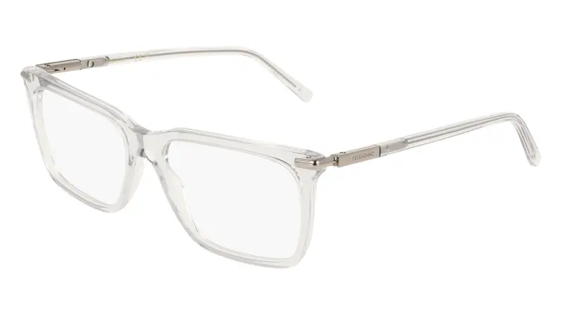 Uomo SF3037 050 Montature da vista Acetato Grigio Squadrata Normale