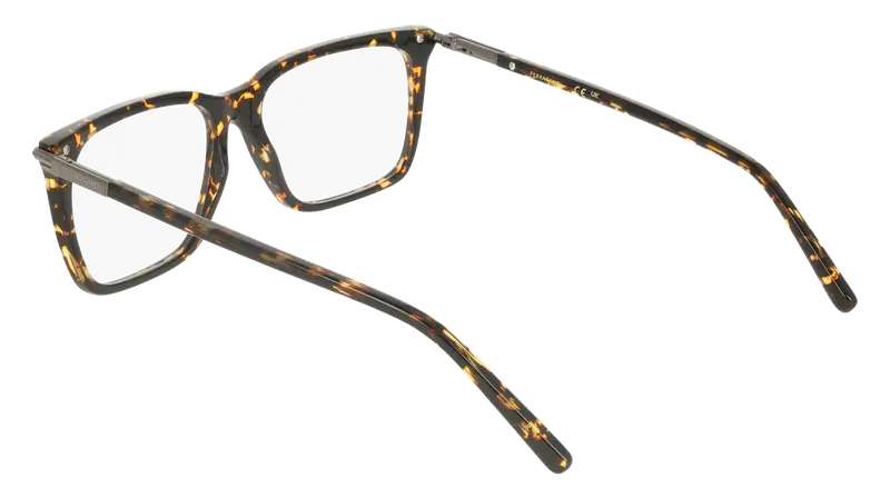 Ferragamo Uomo SF3037 242 Montature da vista Acetato Havana Squadrata Normale miniatura 3