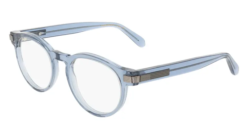 Uomo SF3045 438 Montature da vista Acetato Blu Geometrica Normale