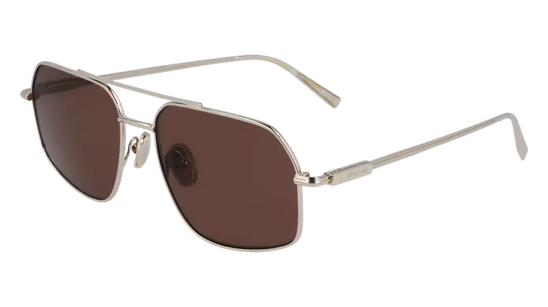 Ferragamo Occhiali da sole Uomo Oro 872955