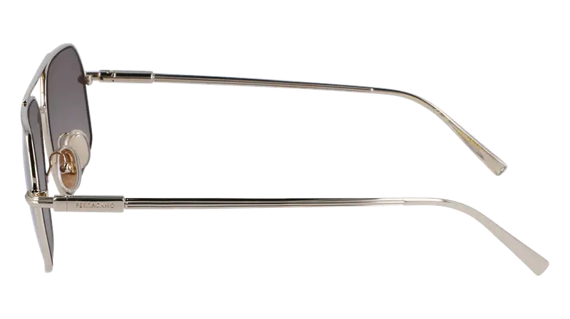 Ferragamo Occhiali da sole Uomo Oro 872955 miniatura 3