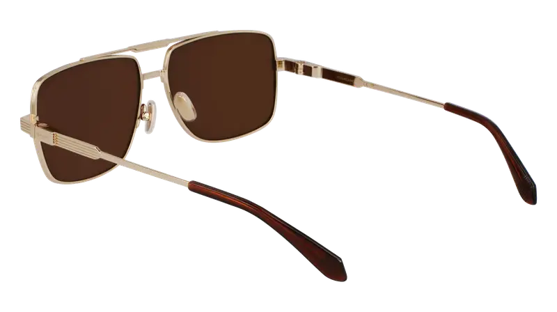 Ferragamo Occhiali da sole Uomo Oro 875753 miniatura 3