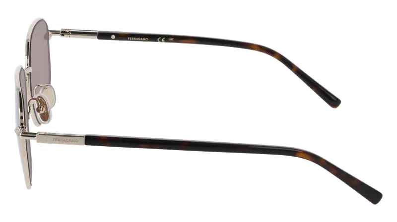 Ferragamo Occhiali da sole Uomo Marrone 876933 miniatura 2