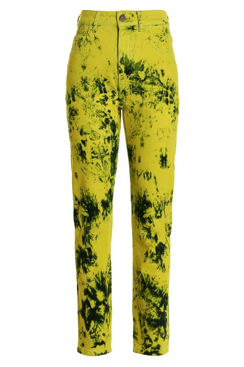 Jeans Tie Dye Giallo