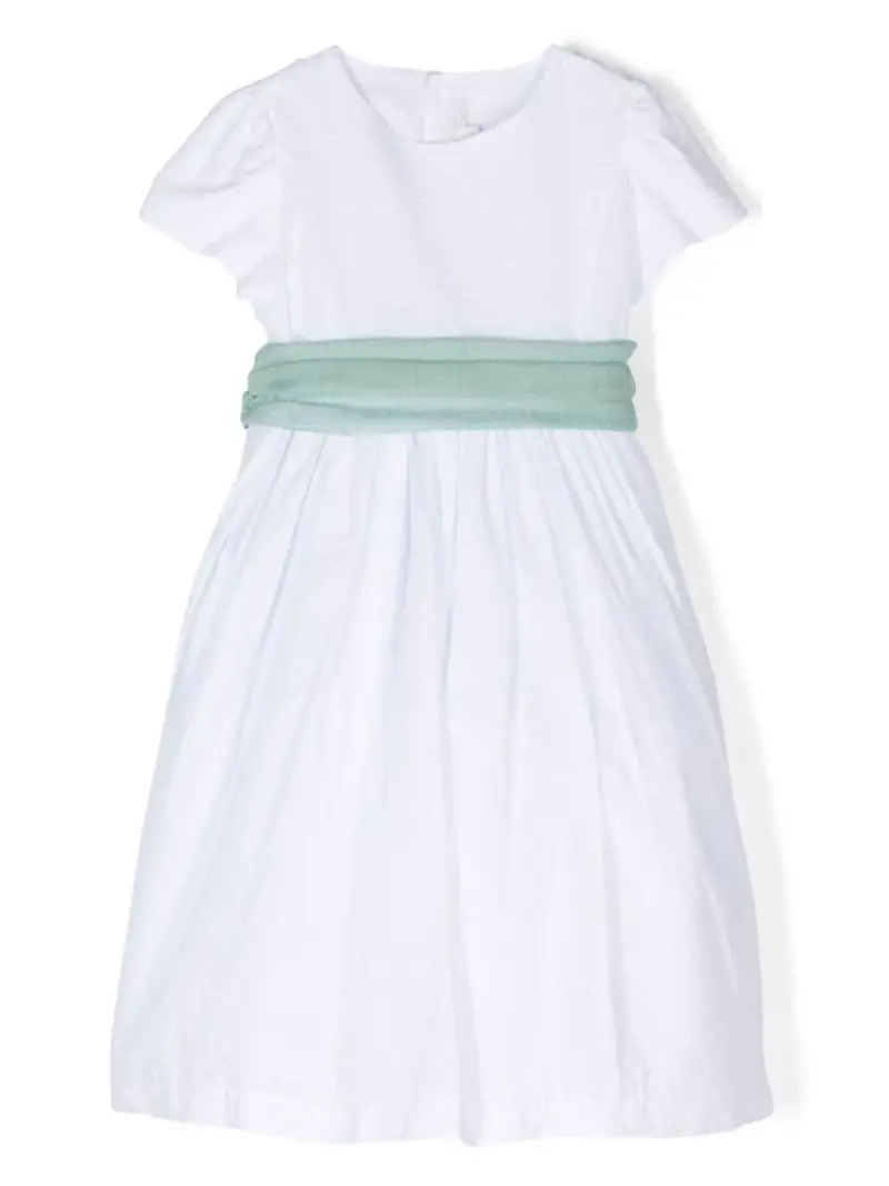 Abito bianco pois miniatura 2