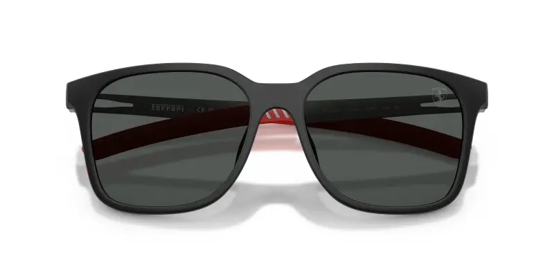 Unisex Ferrari Scuderia FZ6025D 504/87 Occhiali da sole Iniettato Nero Grigio Squadrata Normale miniatura 2