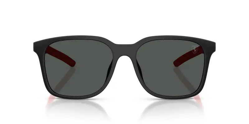 Unisex Ferrari Scuderia FZ6025D 504/87 Occhiali da sole Iniettato Nero Grigio Squadrata Normale miniatura 3