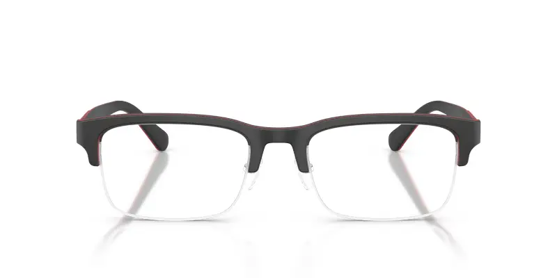 Unisex Ferrari Scuderia FZ8028 757 Montature da vista Acetato Nero Trasparente Pillow Normale miniatura 2