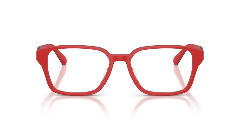 Unisex Ferrari Scuderia FZ8029D 758 Montature da vista Acetato Rosso Trasparente Pillow Normale miniatura 3