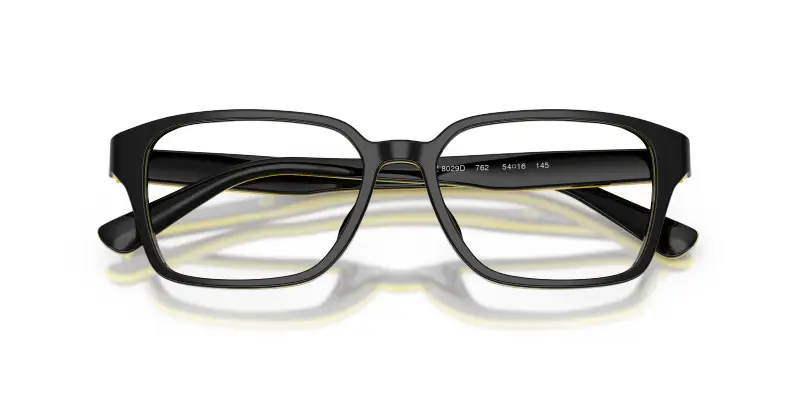 Unisex Ferrari Scuderia FZ8029D 762 Montature da vista Acetato Nero Trasparente Pillow Normale miniatura 2